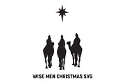 Christmas Wise Men SVG, a Graphic by PinkHouseCollection (Thumbnail 1 of 3)
