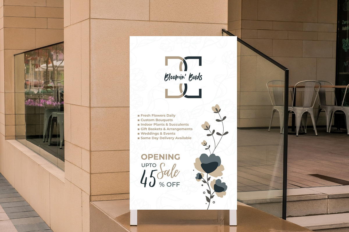 Flower Shop Brand Kit, a Branding & Logo Template by The Graphic Glow (Photo 5 of 7)
