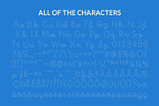 CS Melanie Dashed, a Script Font by Craft Supply Co. (Thumbnail 8 of 8)