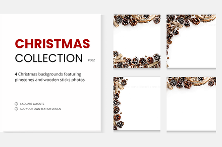 Christmas backgrounds collection 2