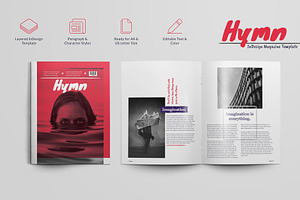 Hymn - Magazine Template