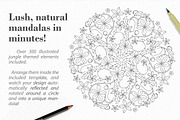 Mandala Creator Jungle Edition, a Plug-in Add-On by Drifter Studio (Thumbnail 5 of 7)