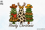 Howdy Christmas Png, Western Christm, an Illustration by Libby Wishes (Thumbnail 1 of 6)