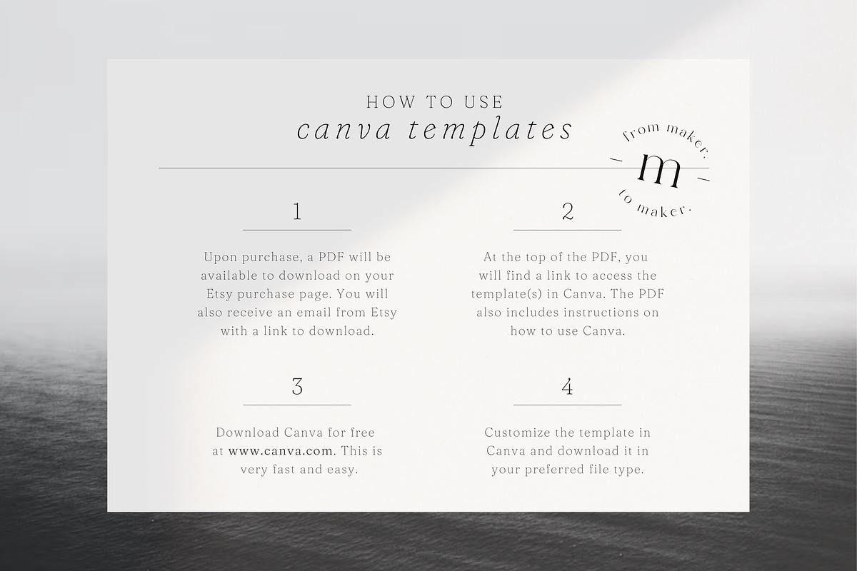Minimalist Ebook Workbook Canva, a Marketing Template by frommakertomaker (Photo 8 of 8)