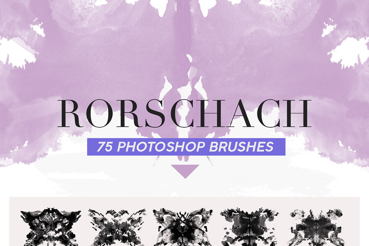 487 Ink Shapes Photoshop Brushes, a Brush Add-On by ArtistMef (Photo 5 of 9)