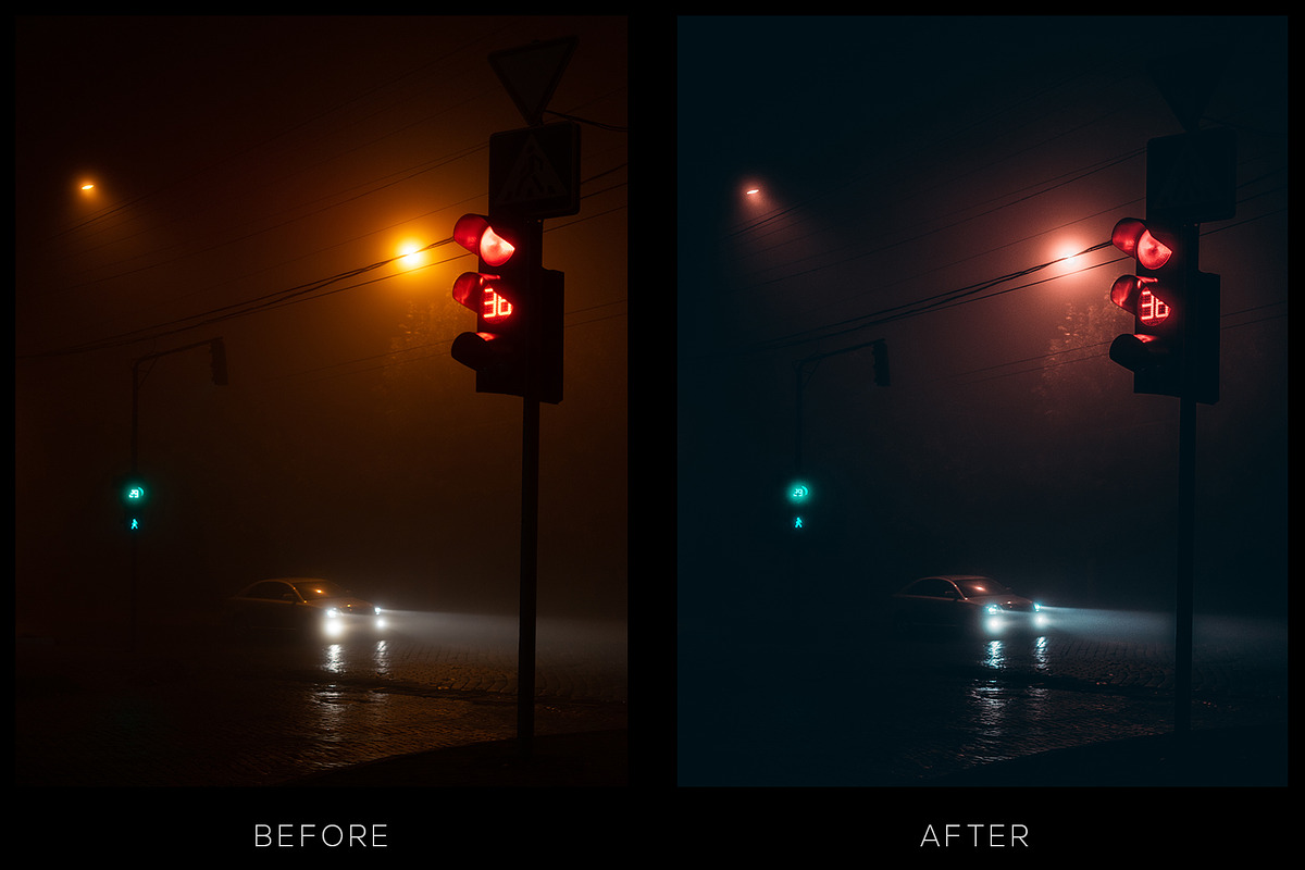 5 Dark style Lightroom presets, an Action Add-On by Elijah (Photo 9 of 11)