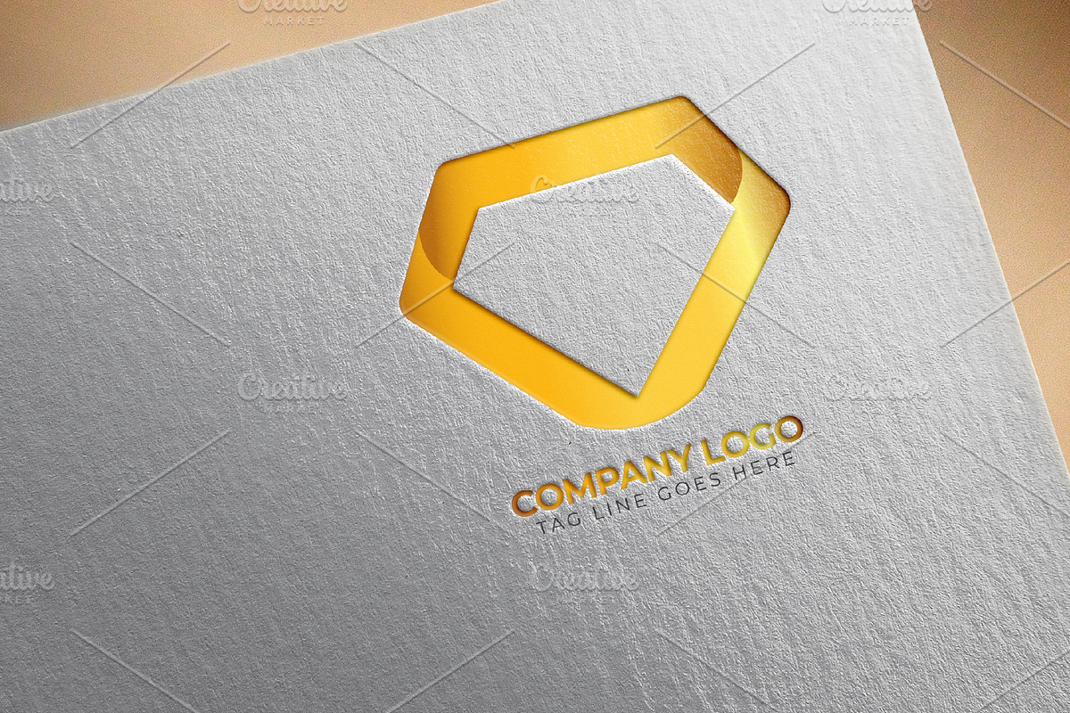 Golden Company Identity Logo Templat, a Branding & Logo Template by arslantanoli (Photo 2 of 3)