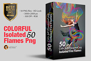 Isolated Abstract Flames, a Shape Add-On by MRI STUDIO (Thumbnail 1 of 8)