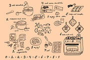 Baking Cookies Illustrations, a Food Illustration by AJ Doodles (Thumbnail 2 of 16)