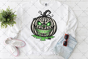 Spooky Pumpkin PNG, an Illustration by Craft Nest (Thumbnail 2 of 6)