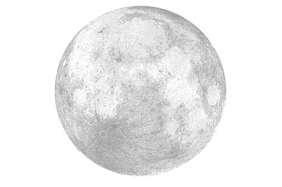 Silver Moon Vector preview 2