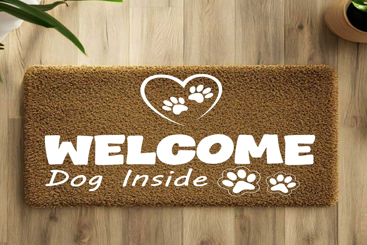 Dogs Doormat SVG PNG Bundle, a Graphic by EllaMaiyaali (Photo 7 of 8)
