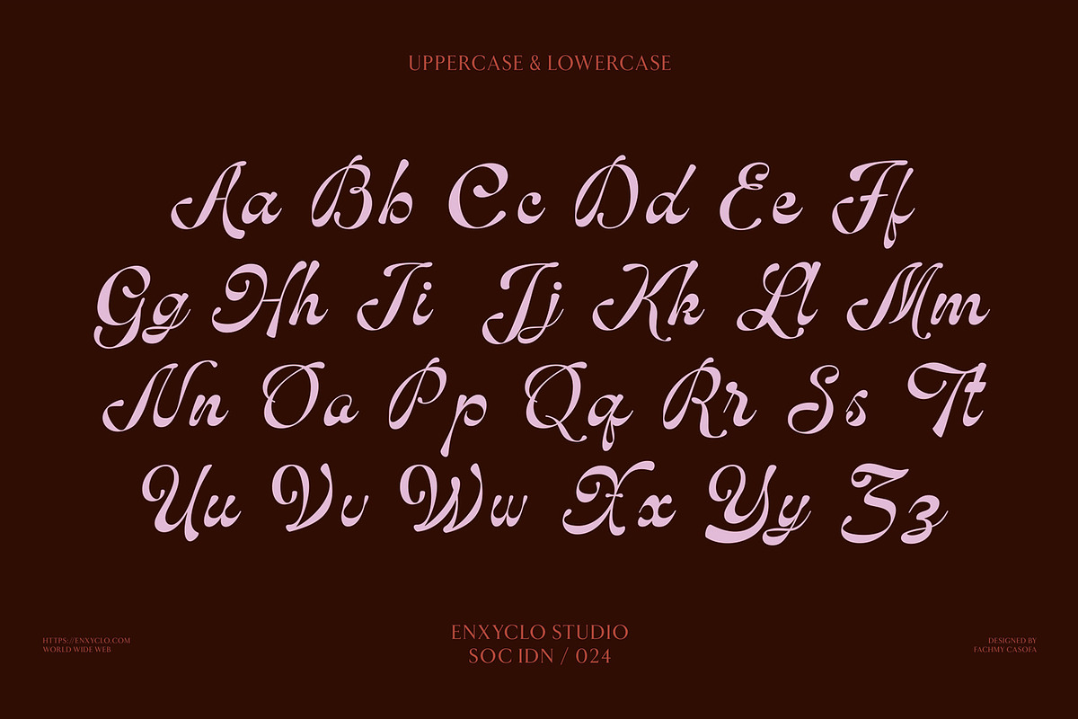 NCL Hubiny — Elegant Script, a Script Font by Enxyclo Studio (Photo 12 of 15)