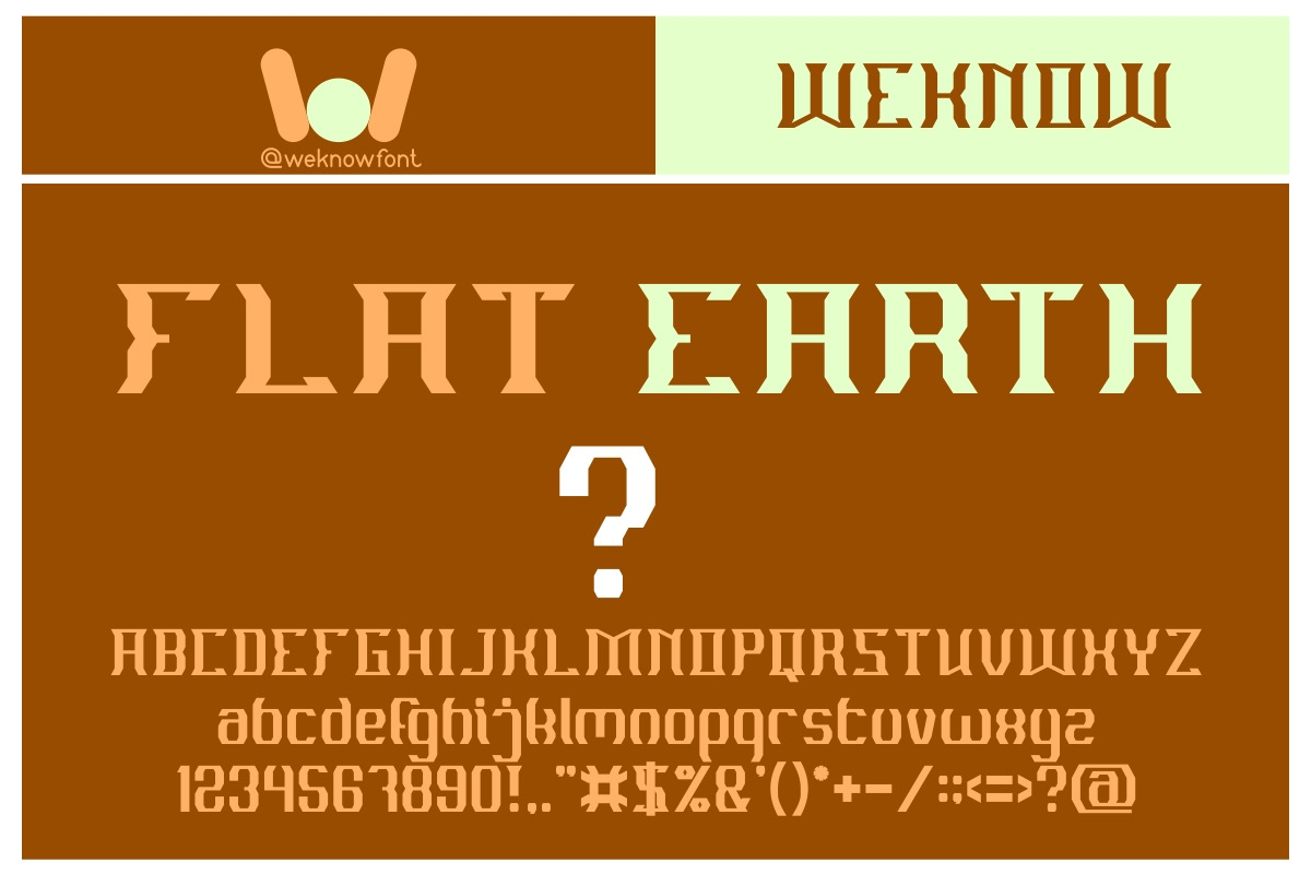 Material Science font, a Font by weknow (Photo 5 of 5)