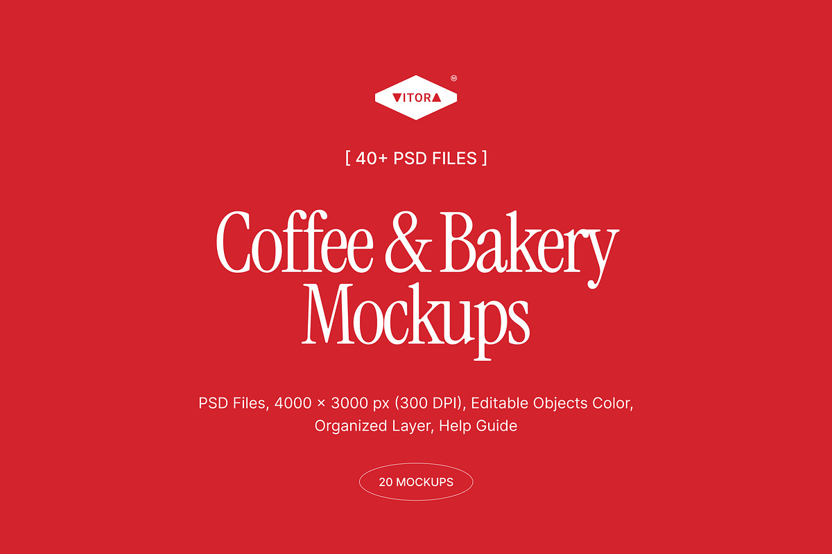 Cafe, Bakery, Restaurant Mockups, a Mockup by Vitora Mockup (Photo 2 of 15)