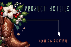 Western Cowboy Boot Clipart