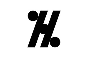 HZ ZH logo design