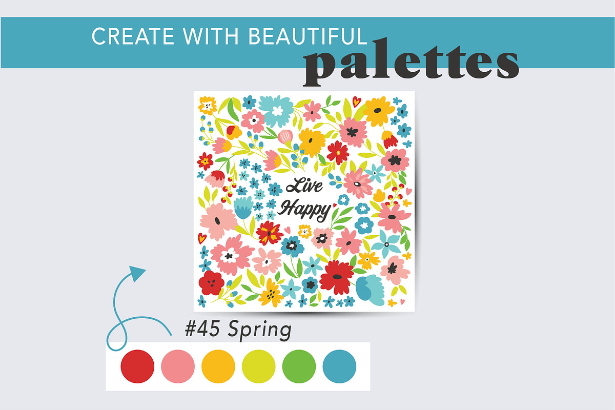 100 Color Palettes for Branding, a Palette Add-On by Ellen Carty Design (Photo 6 of 11)