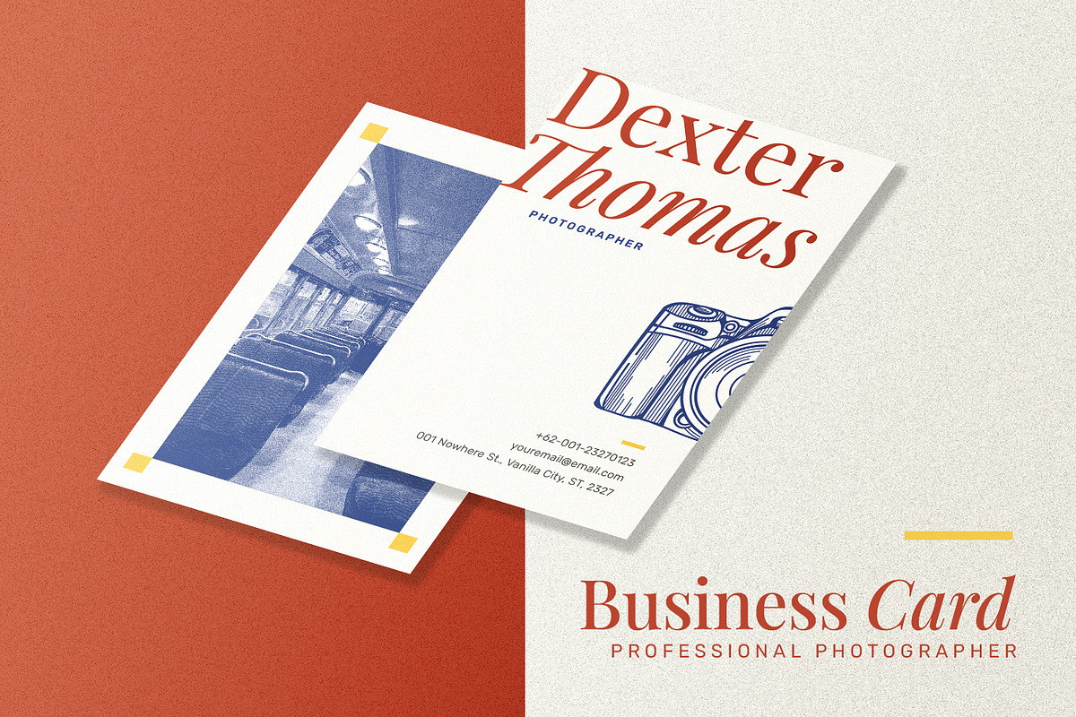 Vintage Photography - Business Card, a Business Card Template by VUNIRA (Photo 1 of 3)