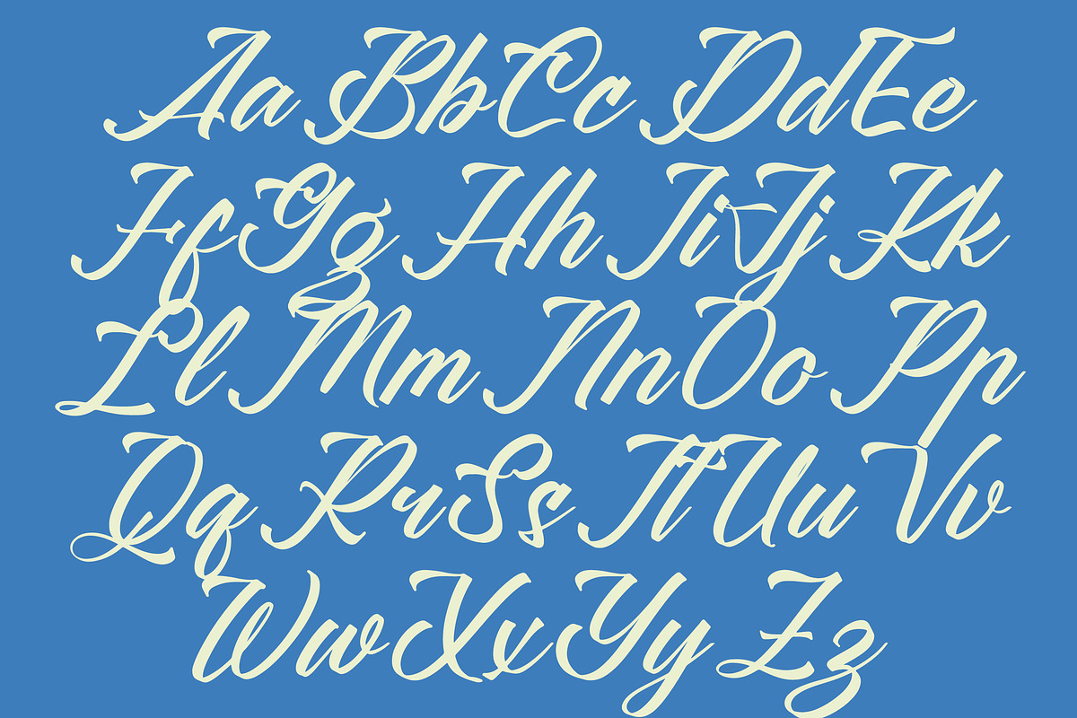 Clesha Halgestine Modern Calligraphy, a Script Font by Letterena Studios Script (Photo 15 of 20)