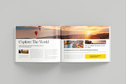 Travel Magazine Template, a Magazine Template by Spark_Creative (Thumbnail 3 of 10)