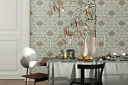 Classic Wallpaper No 8, a Wallpaper Graphic by Bloomart Studio (Thumbnail 3 of 6)