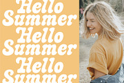 Sunday Vibes - Retro Font, a Script Font by Keithzo (Thumbnail 8 of 8)