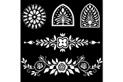 Elegant Floral Border Panels, an Object Graphic by abu67222 (Thumbnail 3 of 13)