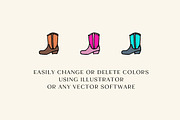 Wild West Icons Clipart Set, an Icon by Lemonade Pixel (Thumbnail 3 of 8)