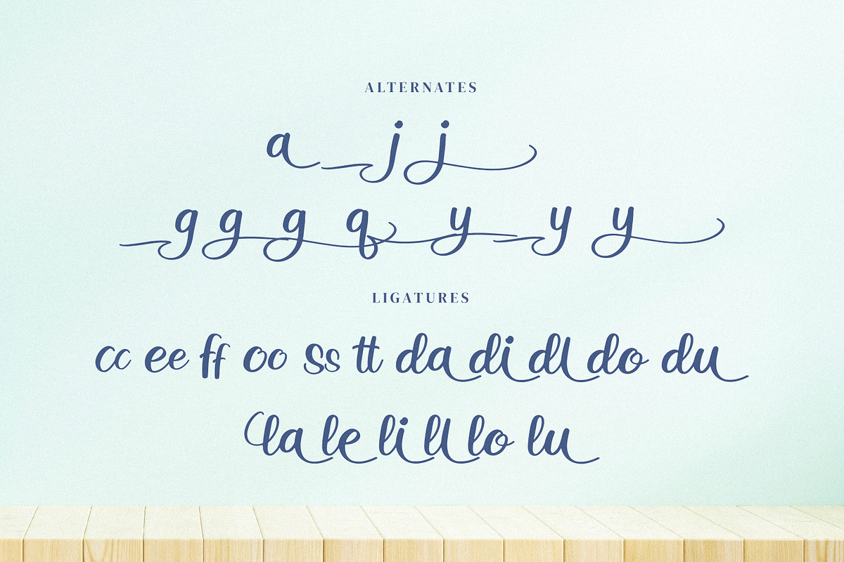 Ballena Calisten, a Handwritten Font by Goresan Studio (Photo 12 of 15)