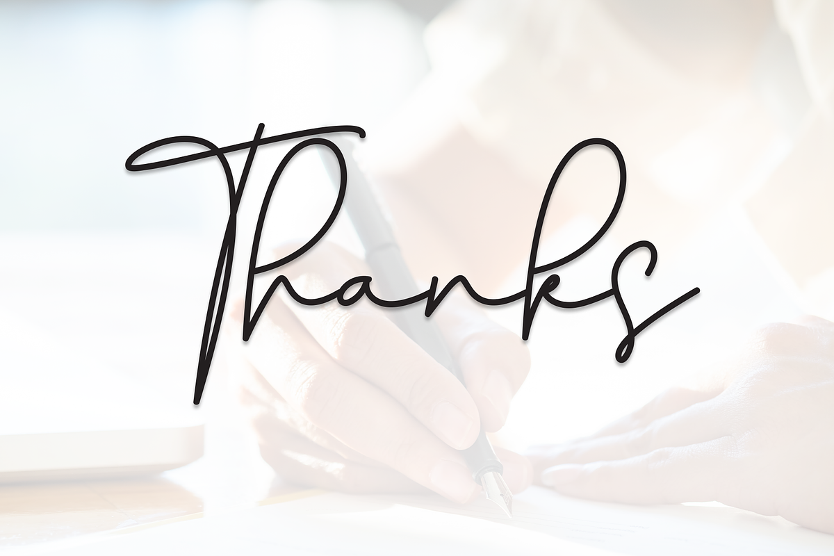 Margareta Signature | Script Font, a Handwritten Font by Scratchones (Photo 8 of 8)
