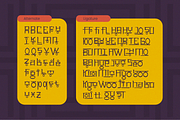 Hyogajo - Modern Korean Display, a Symbol Font by Pandeka Studio (Thumbnail 8 of 9)
