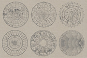 Vintage Charts - 12 Vectors & PNGs, an Object Graphic by Offset (Thumbnail 2 of 5)