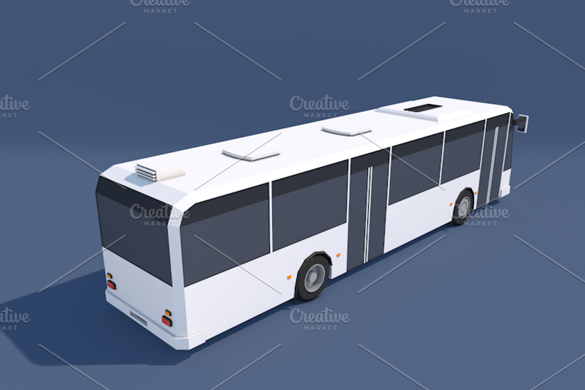 Ultimate Low Poly City Cars Pack, a Cars & Vehicle 3D Model by CreativeeArt (Photo 12 of 54)