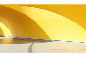 sleek yellow curve ai generated, a Background Photo by pikepicture