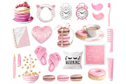Morning clipart, fashion, a Food Illustration by Collart Studio (Thumbnail 4 of 7)