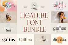 Ligature Font BUNDLE Vol. 2