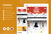 Urban - Fashion Landing Page, a Landing Page Template by twinstd (Thumbnail 1 of 5)