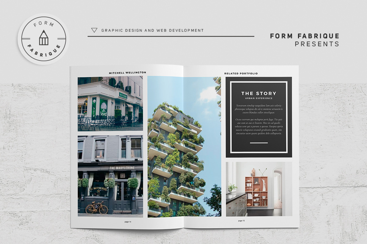 Related Portfolio, a Brochure Template by Form Fabrique (Photo 11 of 17)