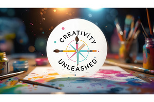 Illuminated creativity concept with, an Illustration by tilialucida