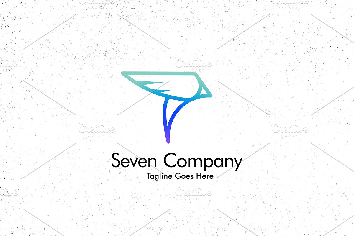 Seven Company Logo, a Branding & Logo Template by Maxim apperian (Photo 1 of 2)