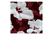 White Hibiscus Digital Paper, a Texture Graphic by Dream Creation (Thumbnail 7 of 7)