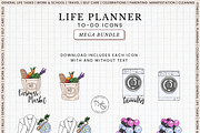 Life Planner To Do Icons, an Illustration by TWG Designs (Thumbnail 3 of 10)