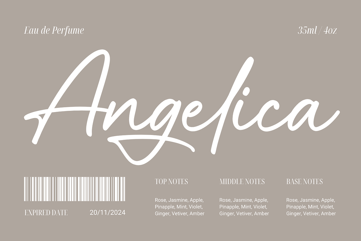 Mickelhokan a Handwritten Font, a Font by Basnistudio (Photo 4 of 12)