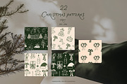 Whimsical Set Cozy Christmas, a Seasonal Illustration by ViktoriyaD (Thumbnail 13 of 20)