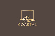 Coastal Logo Abstract Wave in Square, a Branding & Logo Template by Signatoro (Thumbnail 3 of 3)