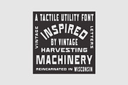 Workfolk - A Vintage Utility Font, a Font by JK Design Co. (Thumbnail 4 of 8)