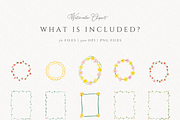 Whimsical cottagecore frames., an Object Graphic by Invite to Clipart (Thumbnail 5 of 9)
