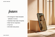 Aesthetic Skincare Instagram Reel, a Social Media Template by My Template Studio (Thumbnail 4 of 14)