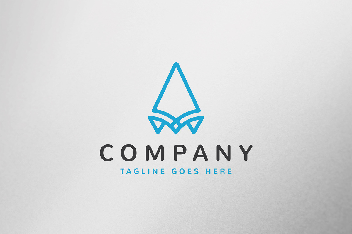 Rocket Letter Logo Design, a Branding & Logo Template by C_Monica (Photo 1 of 3)